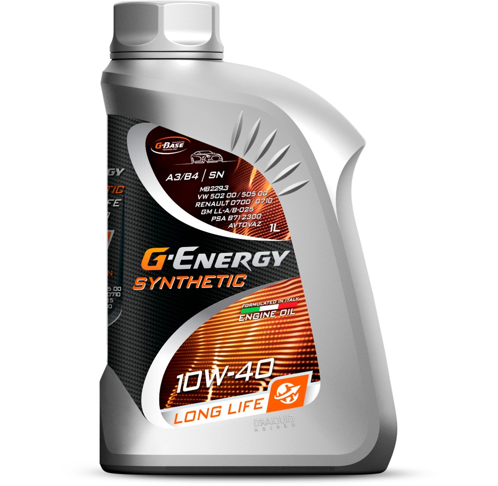 Масло моторное G-Energy Synthetic Long Life 10W-40 1 л канистра Масло моторное G-Energy Synthetic Long Life 10W-40 1 л канистра