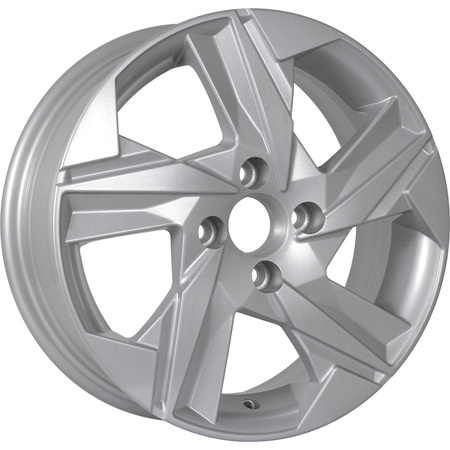 KDW KD1520 6x15 4*100 Et:46 Dia:54,1 Light_Silver_Painted KDW KD1520 6x15 4*100 Et:46 Dia:54,1 Light_Silver_Painted