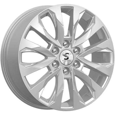 Premium Series КР007 8x20 6*139,7 Et:38 Dia:67,1 Elite Silver Premium Series КР007 8x20 6*139,7 Et:38 Dia:67,1 Elite Silver