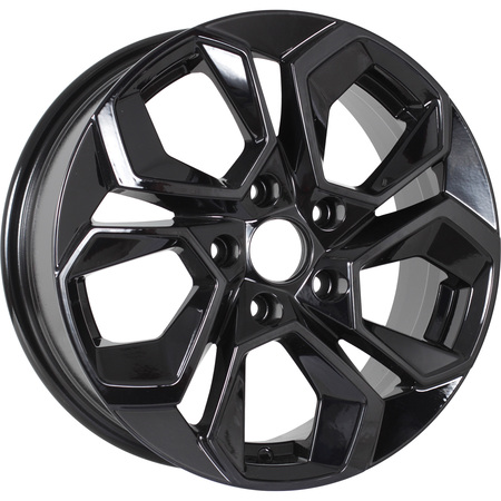 KDW KD1620 6,5x16 4*100 Et:45 Dia:60,1 Black_Painted KDW KD1620 6,5x16 4*100 Et:45 Dia:60,1 Black_Painted