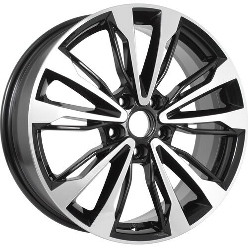 KDW KD1830 7x18 5*114,3 Et:45 Dia:67,1 Black_Front_Polished KDW KD1830 7x18 5*114,3 Et:45 Dia:67,1 Black_Front_Polished