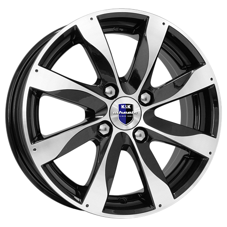 K&K Джемини 5,5x14 4*98 Et:40 Dia:58,6 алмаз черный K&K Джемини 5,5x14 4*98 Et:40 Dia:58,6 алмаз черный