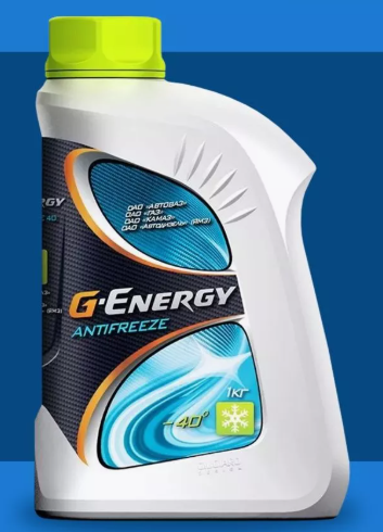 Антифриз G-Energy 40 зеленый 1кг канистра