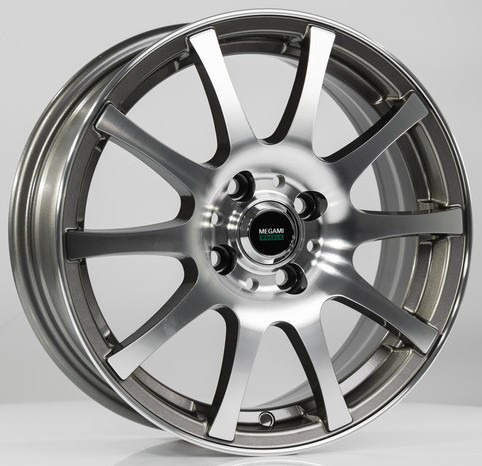 Megami MGM-2 6x15 4*100 Et:40 Dia:60,1 gmf Megami MGM-2 6x15 4*100 Et:40 Dia:60,1 gmf