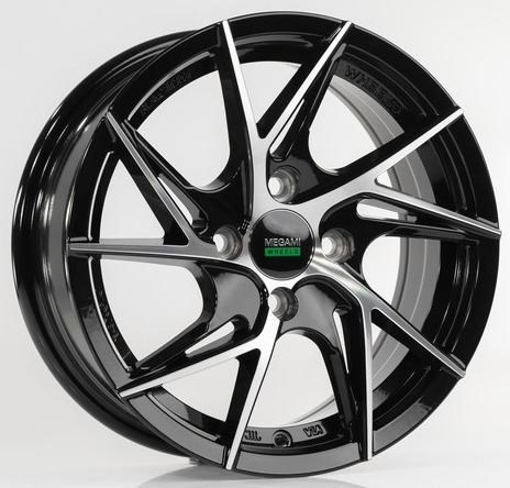 Megami MGM-24 6x14 4*100 Et:35 Dia:67,1 bkf Megami MGM-24 6x14 4*100 Et:35 Dia:67,1 bkf
