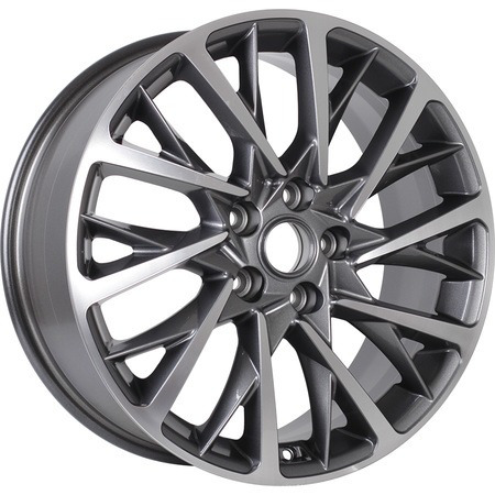 Khomen 1804 7,5x18 5*114,3 Et:45 Dia:60,1 Gray-FP Khomen 1804 7,5x18 5*114,3 Et:45 Dia:60,1 Gray-FP