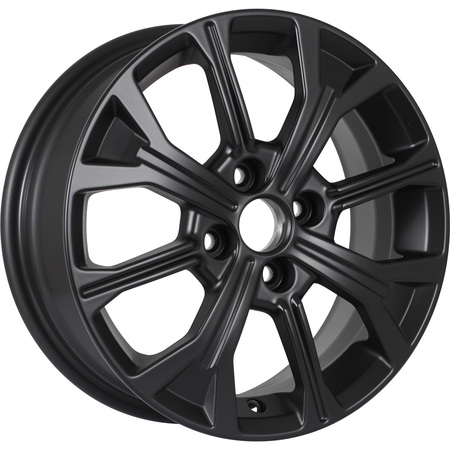KDW KD1549 6x15 4*100 Et:46 Dia:54,1 Matt_Black_Painted KDW KD1549 6x15 4*100 Et:46 Dia:54,1 Matt_Black_Painted