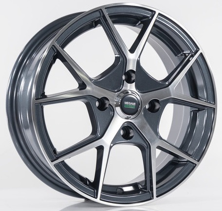 Megami MGM-18FF 6x15 4*100 Et:40 Dia:67,1 gmf Megami MGM-18FF 6x15 4*100 Et:40 Dia:67,1 gmf