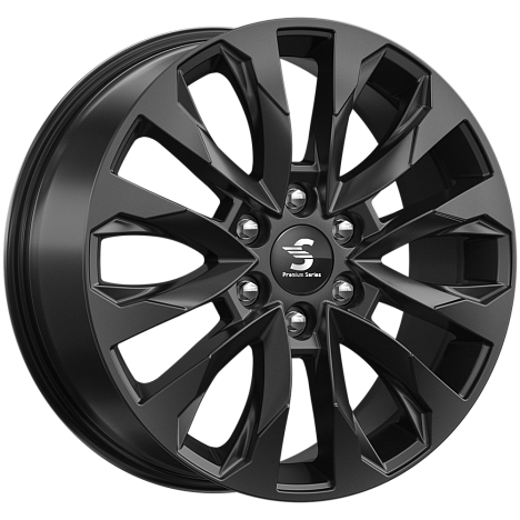 Premium Series КР007 8x20 6*139,7 Et:42 Dia:75,1 Fury Black Premium Series КР007 8x20 6*139,7 Et:42 Dia:75,1 Fury Black