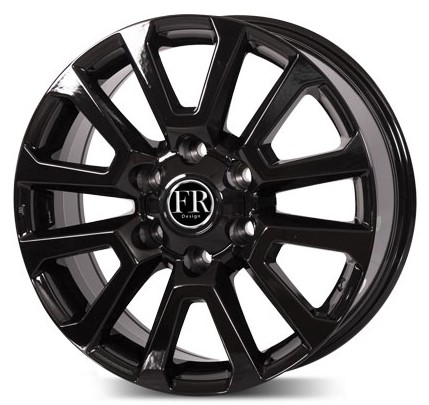 Replica FR TY182 7,5x18 6*139,7 Et:25 Dia:106,1 Black Replica FR TY182 7,5x18 6*139,7 Et:25 Dia:106,1 Black