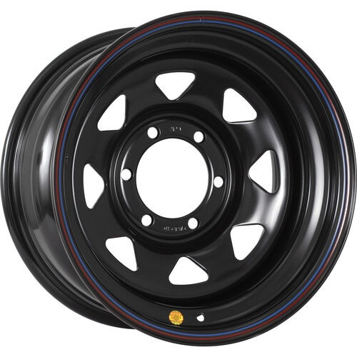 Off-Road-Wheels Black 7x16 5*114,3 Et:0 Dia:84,1 черный Off-Road-Wheels Black 7x16 5*114,3 Et:0 Dia:84,1 черный