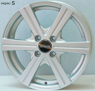 Tech Line 544 6x15 4*100 Et:45 Dia:60,1 S Tech Line 544 6x15 4*100 Et:45 Dia:60,1 S