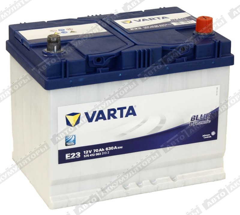 АКБ Varta 70 Ач о/п Blue Dynamic 570 412 063 Уценка АКБ Varta 70 Ач о/п Blue Dynamic 570 412 063 Уценка