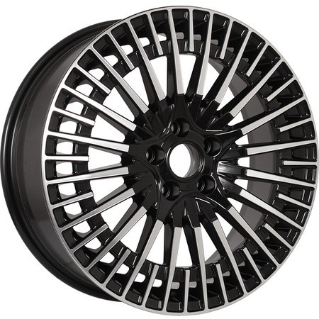 KDW KD1820 7x18 5*108 Et:45 Dia:67,1 Black_Front_Polished KDW KD1820 7x18 5*108 Et:45 Dia:67,1 Black_Front_Polished