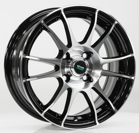 Megami MGM-3 6x15 4*100 Et:40 Dia:60,1 BKF Megami MGM-3 6x15 4*100 Et:40 Dia:60,1 BKF