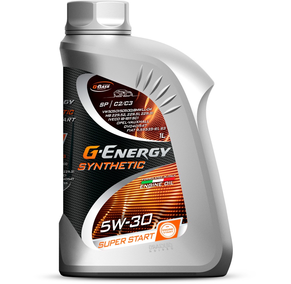 Масло моторное G-Energy Synth Super Start 5W-30 1 л канистра Масло моторное G-Energy Synth Super Start 5W-30 1 л канистра