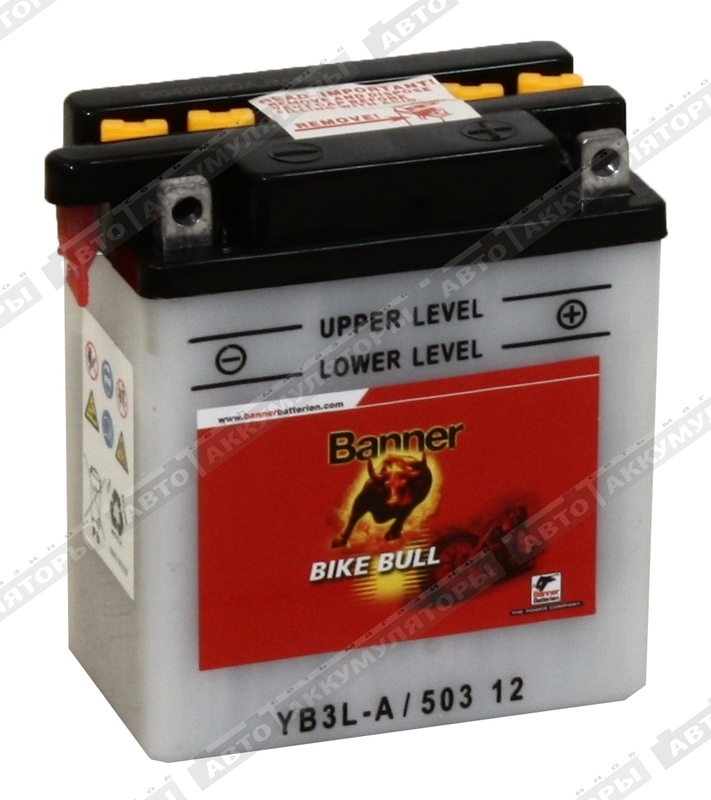 АКБ Banner Bike Bull 3 Ач 50312 (YB3L-A) АКБ Banner Bike Bull 3 Ач 50312 (YB3L-A)