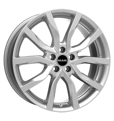 MAK KOLN 9,5x20 5*130 Et:50 Dia:71,6 Silver MAK KOLN 9,5x20 5*130 Et:50 Dia:71,6 Silver