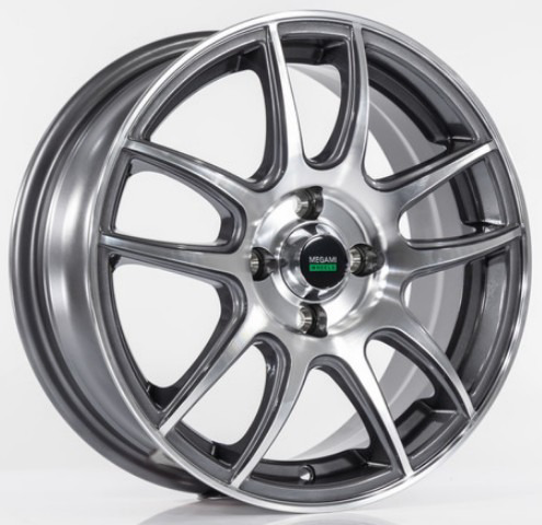 Megami MGM-36 6x15 4*100 Et:45 Dia:60,1 gmf Megami MGM-36 6x15 4*100 Et:45 Dia:60,1 gmf