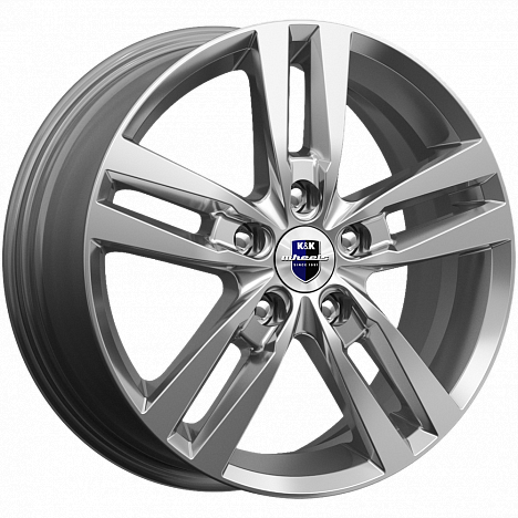 K&K Rassvet 6,5x16 5*105 Et:38 Dia:56,6 Дарк платинум K&K Rassvet 6,5x16 5*105 Et:38 Dia:56,6 Дарк платинум