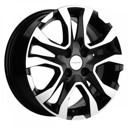 Khomen 1503 6x15 4*100 Et:46 Dia:54,1 Black-FP Khomen 1503 6x15 4*100 Et:46 Dia:54,1 Black-FP
