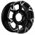 Khomen 1505 5,5x15 5*139,7 Et:5 Dia:98 Black-FP Khomen 1505 5,5x15 5*139,7 Et:5 Dia:98 Black-FP