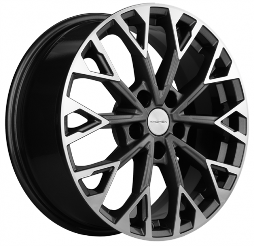 Khomen KHW1718 7x17 5*114,3 Et:37 Dia:66,6 Gray-FP Khomen KHW1718 7x17 5*114,3 Et:37 Dia:66,6 Gray-FP