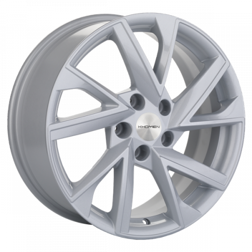 Khomen 1714 7x17 5*110 Et:46 Dia:63,3 F-Silver Khomen 1714 7x17 5*110 Et:46 Dia:63,3 F-Silver