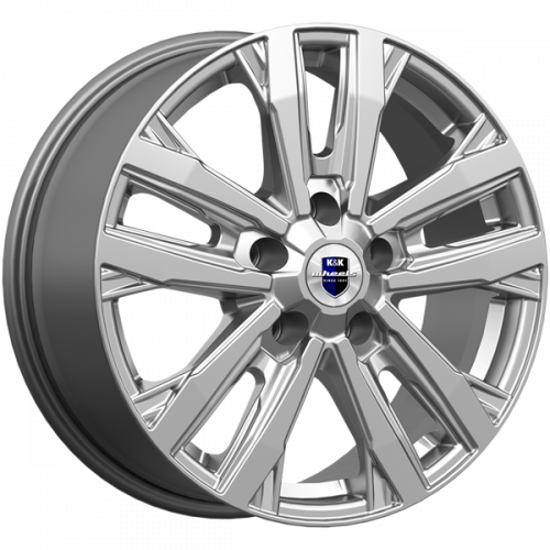 K&K Мичиган 8x18 5*150 Et:60 Dia:110,1 дарк платинум K&K Мичиган 8x18 5*150 Et:60 Dia:110,1 дарк платинум