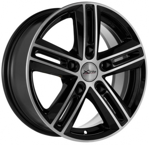 X'trike X-123 6,5x16 5*139,7 Et:40 Dia:98 BK/FP