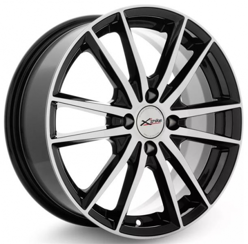 X'trike X-129 6,5x16 4*98 Et:35 Dia:58,6 BK/FP X'trike X-129 6,5x16 4*98 Et:35 Dia:58,6 BK/FP