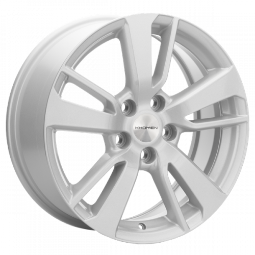 Khomen 1704 7x17 5*114,3 Et:40 Dia:66,1 F-Silver Khomen 1704 7x17 5*114,3 Et:40 Dia:66,1 F-Silver