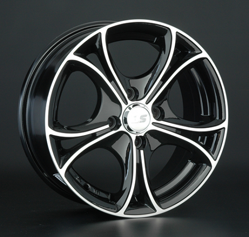 LS wheels LS 393 7,5x17 5*114,3 Et:45 Dia:73,1 BKF LS wheels LS 393 7,5x17 5*114,3 Et:45 Dia:73,1 BKF