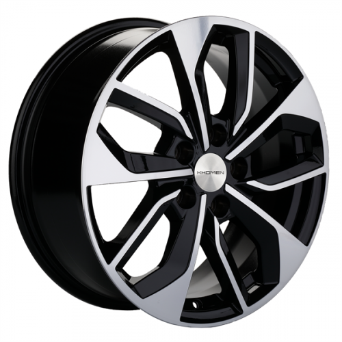Khomen 1703 7x17 5*114,3 Et:39 Dia:60,1 Black-FP Khomen 1703 7x17 5*114,3 Et:39 Dia:60,1 Black-FP