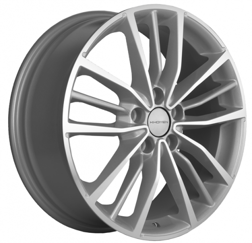 Khomen KHW1812 7x18 5*114,3 Et:37 Dia:66,5 F-SILVER-FP Khomen KHW1812 7x18 5*114,3 Et:37 Dia:66,5 F-SILVER-FP