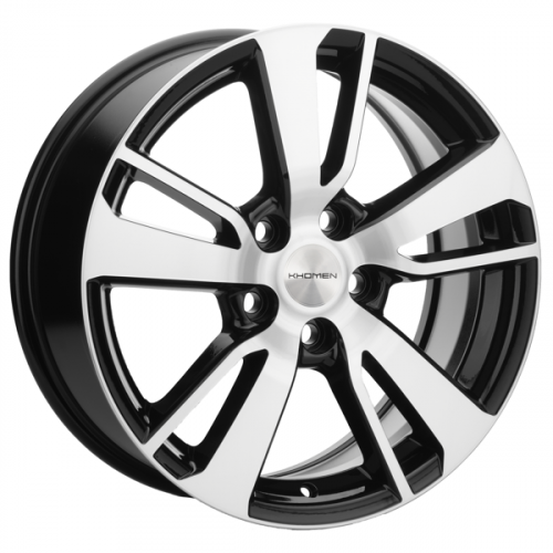 Khomen 1704 7x17 5*114,3 Et:38 Dia:67,1 BLACK-FP Khomen 1704 7x17 5*114,3 Et:38 Dia:67,1 BLACK-FP
