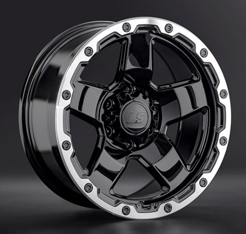 LS wheels LS1371 9,5x18 6*139,7 Et:5 Dia:106,1 bkl LS wheels LS1371 9,5x18 6*139,7 Et:5 Dia:106,1 bkl