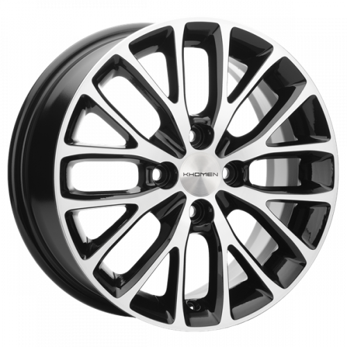 Khomen 1506 6x15 4*100 Et:48 Dia:54,1 BLACK-FP