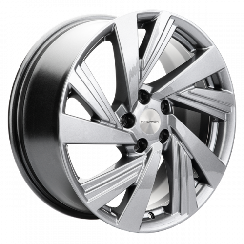 Khomen 1801 7,5x18 5*114,3 Et:38 Dia:67,1 Gray Khomen 1801 7,5x18 5*114,3 Et:38 Dia:67,1 Gray
