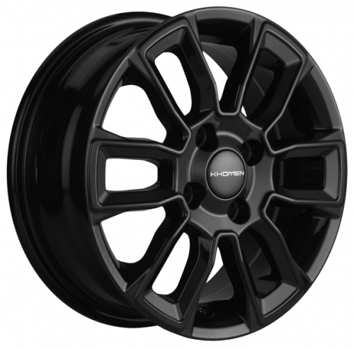Khomen KHW1406 5,5x14 4*100 Et:43 Dia:60,1 Black