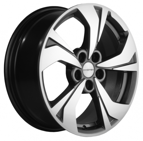 Khomen 1724 7x17 5*108 Et:40 Dia:54,1 Gray-FP Khomen 1724 7x17 5*108 Et:40 Dia:54,1 Gray-FP