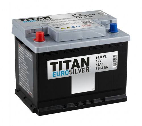 АКБ Titan Euro Silver 61 Ач 6СТ-61.1 VL