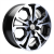 KDW KD1724 6,5x17 5*114,3 Et:50 Dia:66,1 Black_Front_Polished