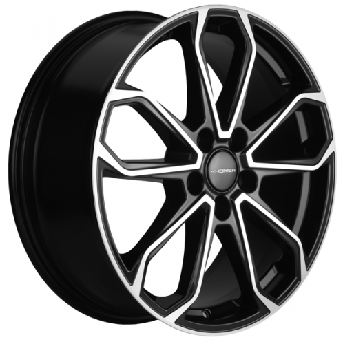 Khomen KHW1816 7x18 5*114,3 Et:53 Dia:54,1 Black-FP Khomen KHW1816 7x18 5*114,3 Et:53 Dia:54,1 Black-FP