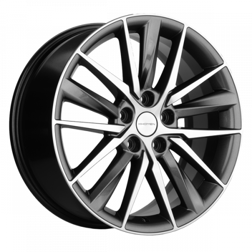 Khomen 1807 8x18 5*108 Et:46 Dia:63,3 Gray-FP Khomen 1807 8x18 5*108 Et:46 Dia:63,3 Gray-FP