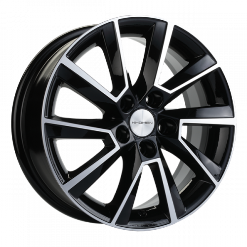 Khomen 1507 6x15 5*100 Et:38 Dia:57,1 BLACK-FP Khomen 1507 6x15 5*100 Et:38 Dia:57,1 BLACK-FP