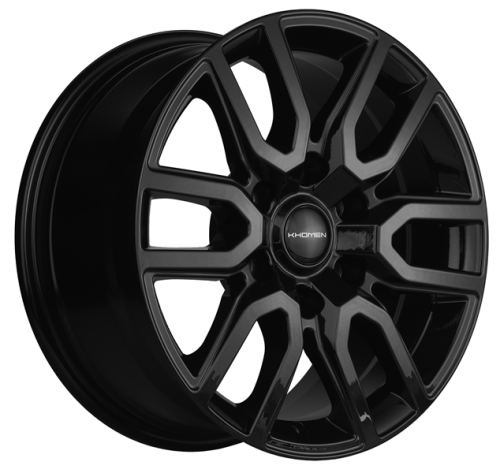 Khomen 1723 8x17 6*139,7 Et:25 Dia:106,1 Black Khomen 1723 8x17 6*139,7 Et:25 Dia:106,1 Black