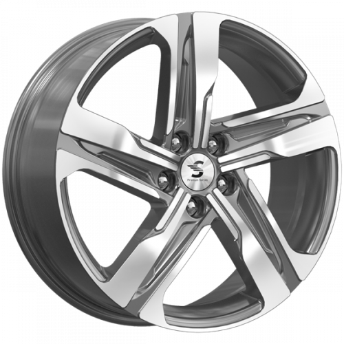 Premium Series КР004 7,5x19 5*114,3 Et:53 Dia:67,1 Diamond gloss graphite