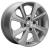 Khomen 1501 6x15 4*100 Et:37 Dia:60,1 F-Silver Khomen 1501 6x15 4*100 Et:37 Dia:60,1 F-Silver