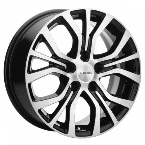 Khomen 1608 6,5x16 5*120 Et:51 Dia:65,1 Black-FP